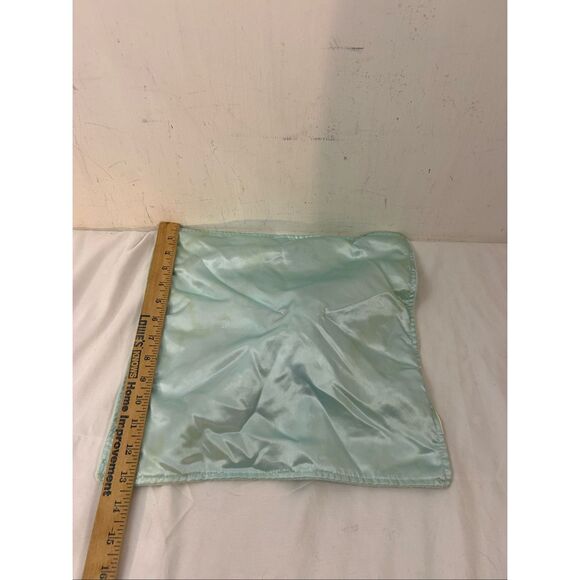 Forever Baby Elephant lovey blanket crinkle ears round teether 13"x12" replacemn - Picture 5 of 5